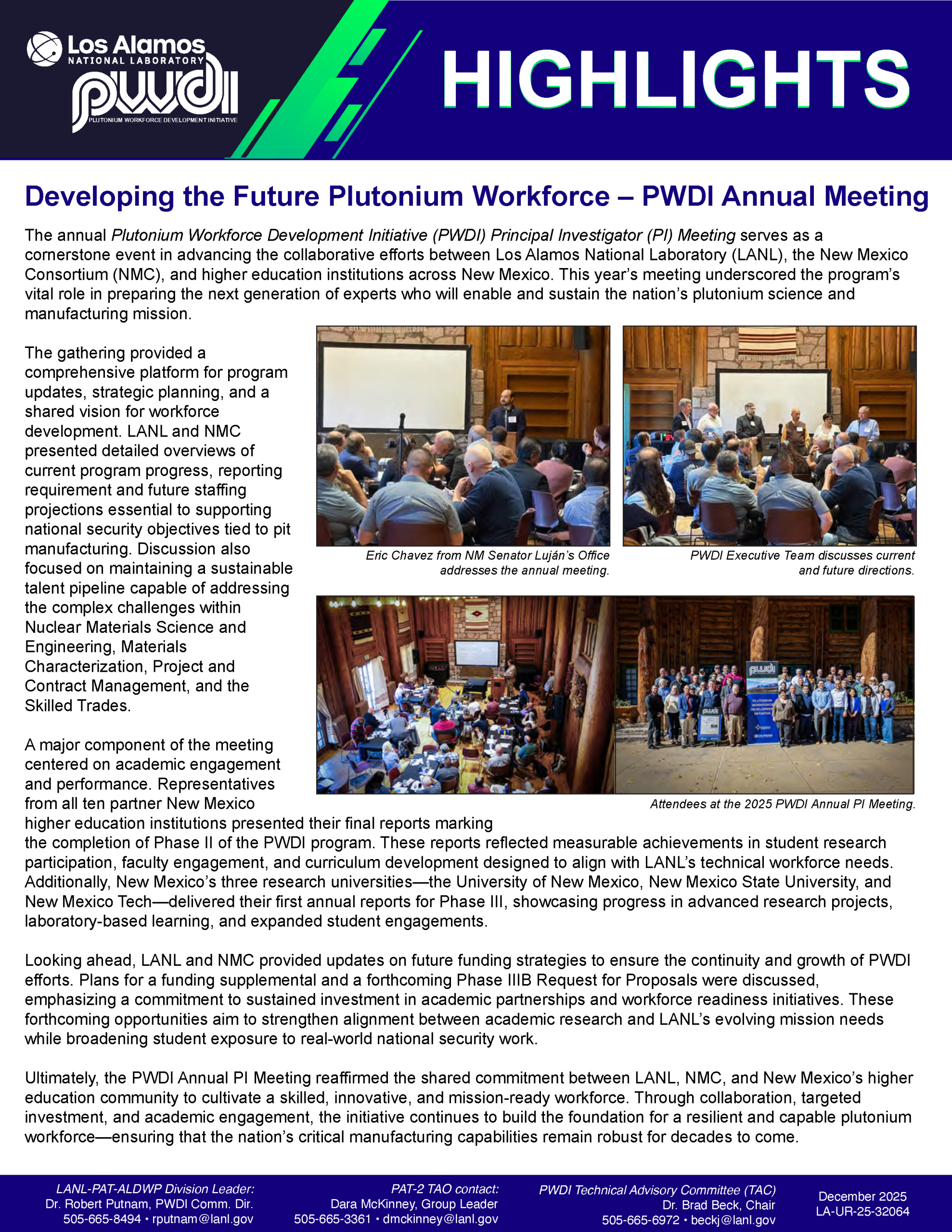 PWDI Annual Meeting 2025
